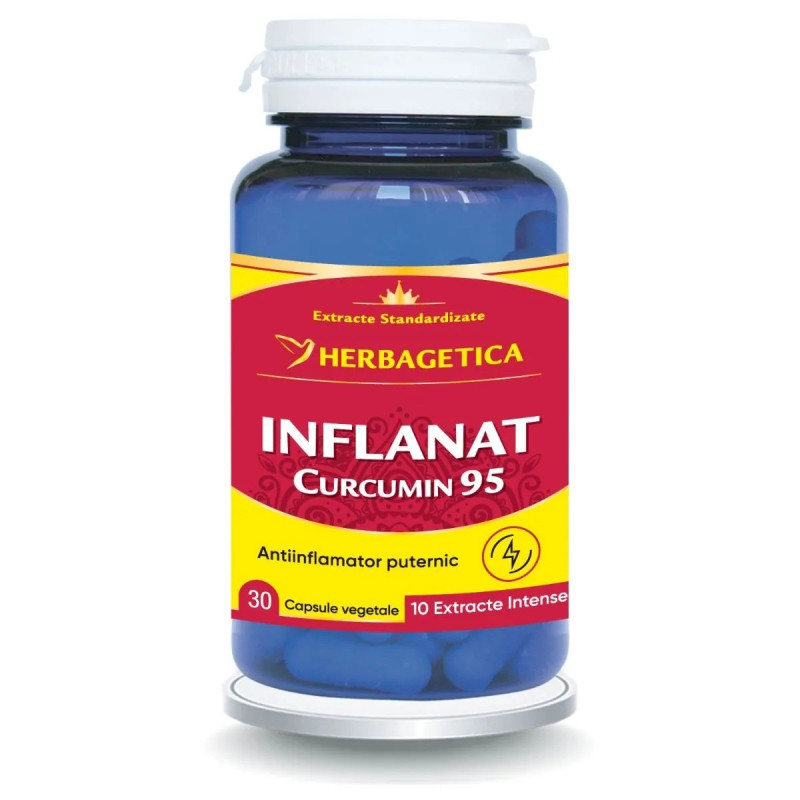 Herbagetica Inflanat Curcumin95 30 kapszula