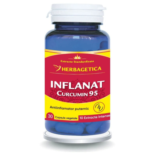 Herbagetica Inflanat Curcumin95 60 kapszula