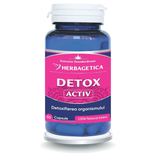 Herbagetica Detox Activ - 60 kapszula