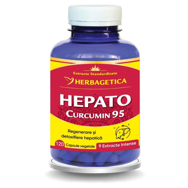Herbagetica Hepato Curcumin95 - 120 capsule