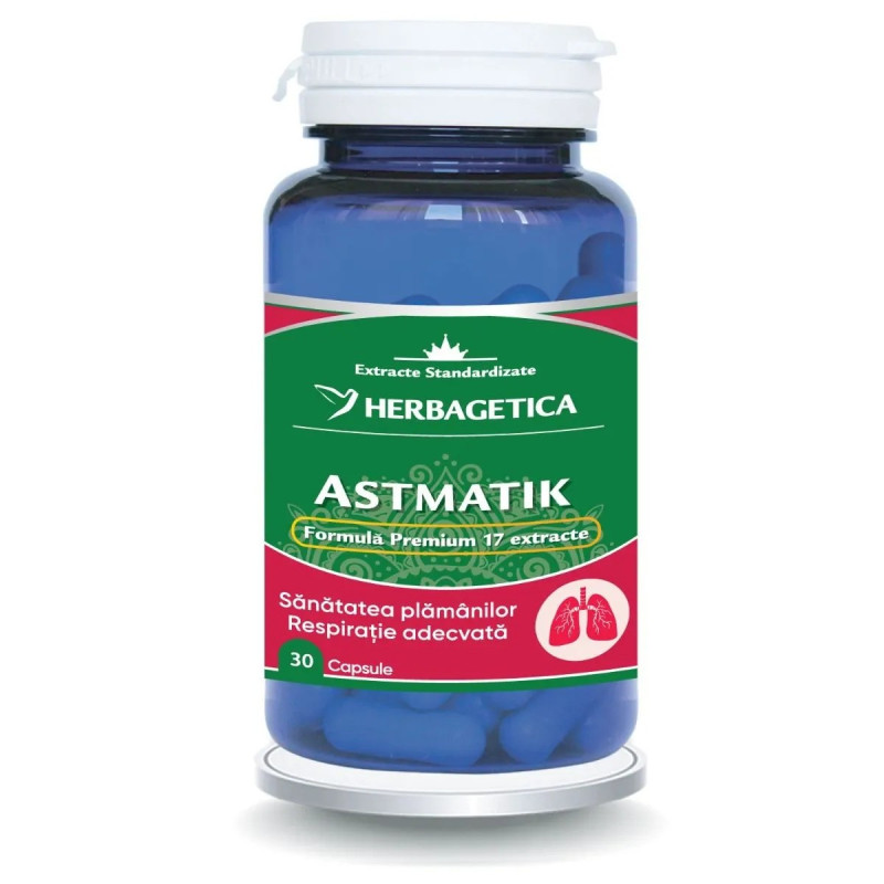 Herbagetica Astmatik – 30 kapszula