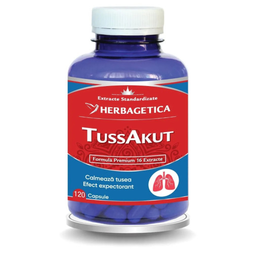 Herbagetica TussAkut – 120 kapszula
