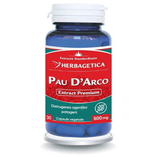 Herbagetica Pau D'Arco – 60 capsule