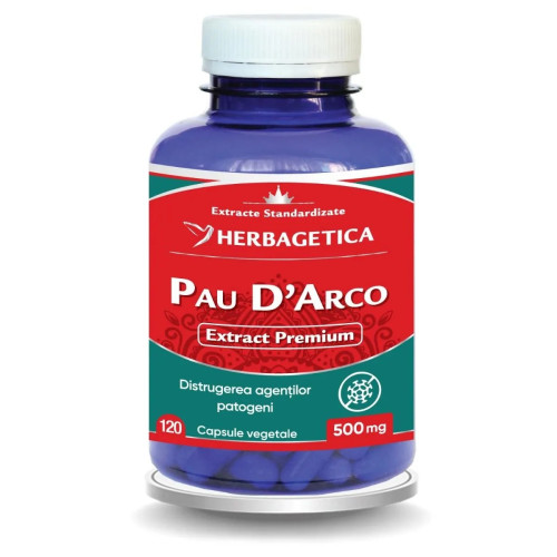 Herbagetica Pau D'Arco – 120 kapszula