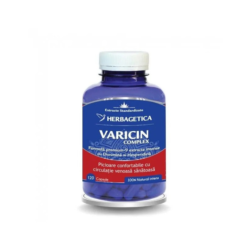 Herbagetica Varicin Complex, 120 kapszula