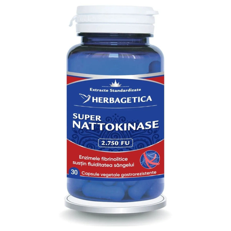 Herbagetica Super Nattokinase 2.750 FU – 30 kapszula