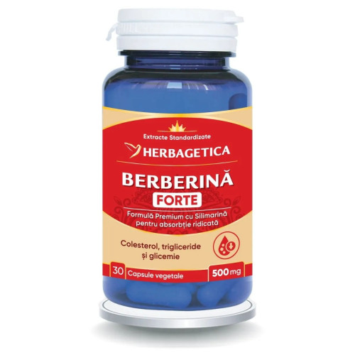 Herbagetica Berberina Forte – 60 capsule