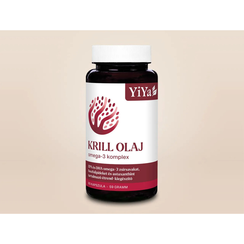 YiYa Krill olaj omega-3 komplex 90 kapsz