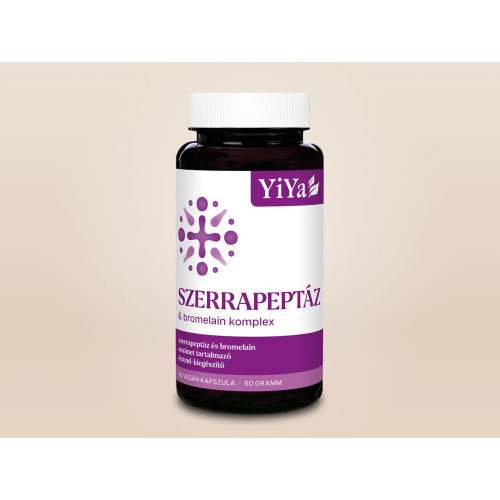 YiYa Szerrapeptáz & Bromelain, 60 kapszula