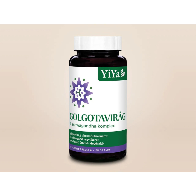 YiYa Complex cu Floarea Pasiunii & Ashwagandha, 60 capsule