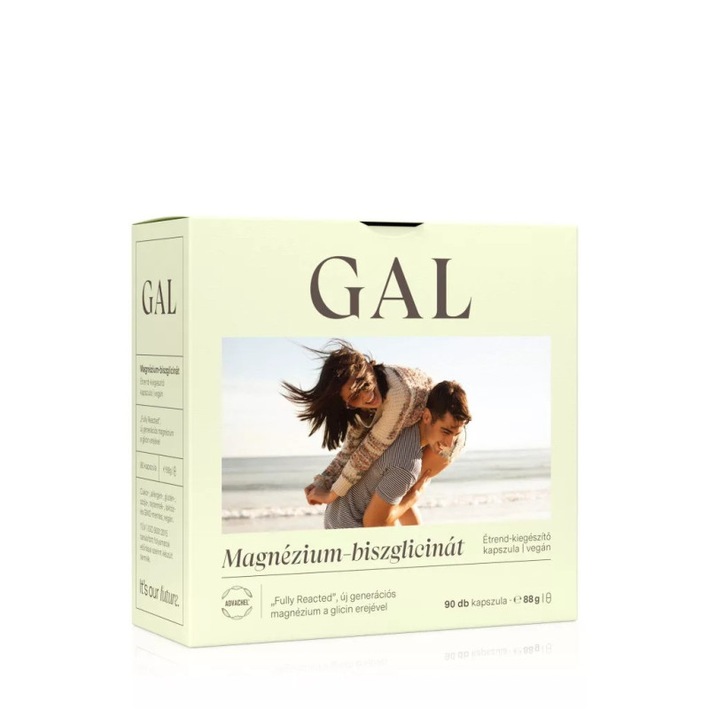 GAL Bisglicinat de magneziu, 90 capsule