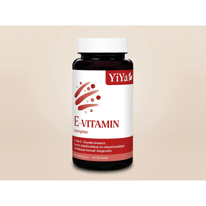 YiYa teljes spektrum 8-E-vitamin komplex, 60 kapszula