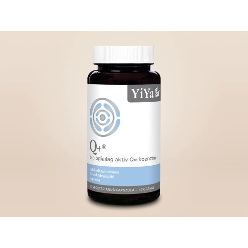 YiYa Q+ Ubiquinol (Kaneka QH®), 60 capsule - coenzima Q10 biologic activă!