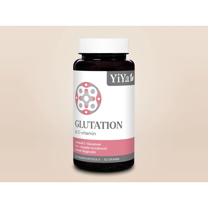 YiYa Glutation GSH, 60 capsule – principalul antioxidant pentru protecția celulară  susținerea imunității și detoxifiere