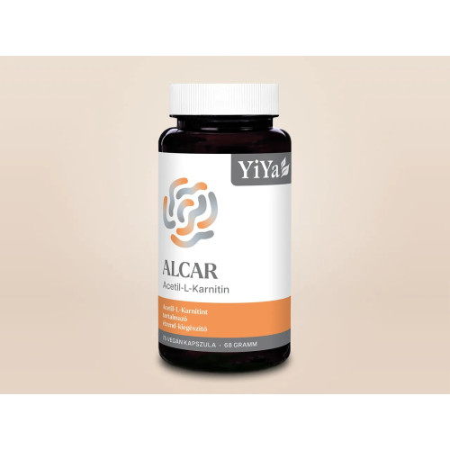 YiYa Acetil-L-Carnitină, 75 capsule – aminoacidul versatil pentru producerea energiei și protecția celulelor nervoase