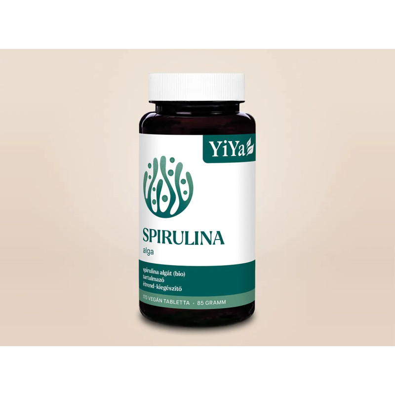YiYa Spirulina alga, 170 tabletta – klorofillban és fikocianinban gazdag szupertáplálék!