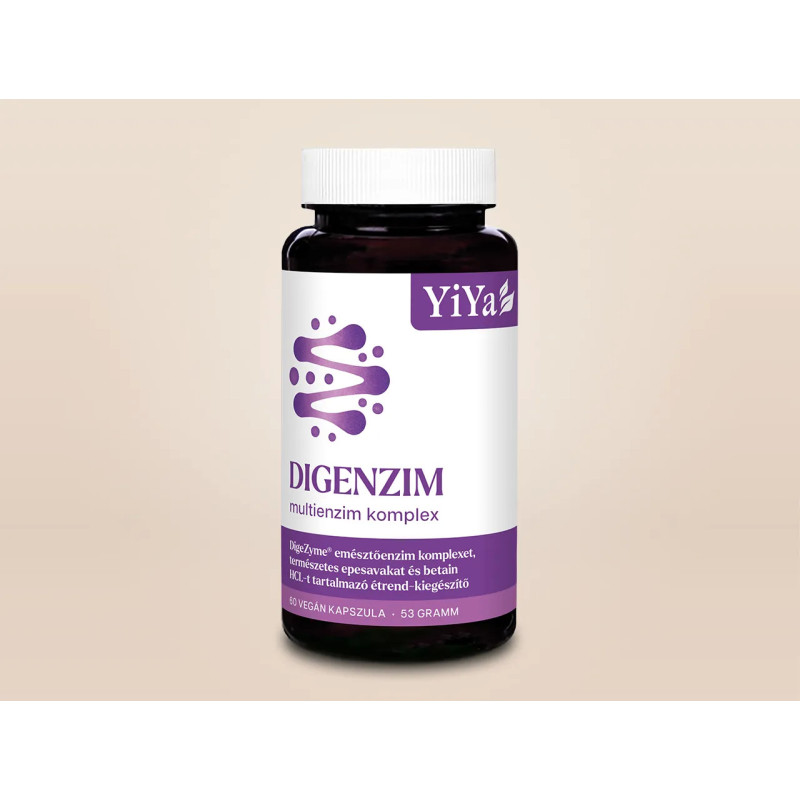 YiYa DigeZyme® enzim komplex – a kiváló emésztésért  a tápanyagok felszívódásáért és a bélrendszer egészségéért!