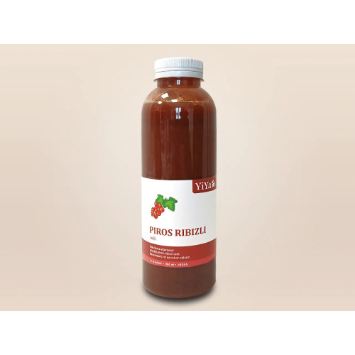 YiYa Piros ribizli velő, 500 ml - C-vitaminban és karotinoidokban gazdag bogyós gyümölcs  egyenesen a magyar földről!