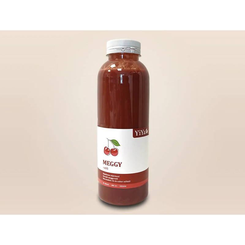 YiYa Piure de Vișine, 500 ml – 100% presat proaspăt