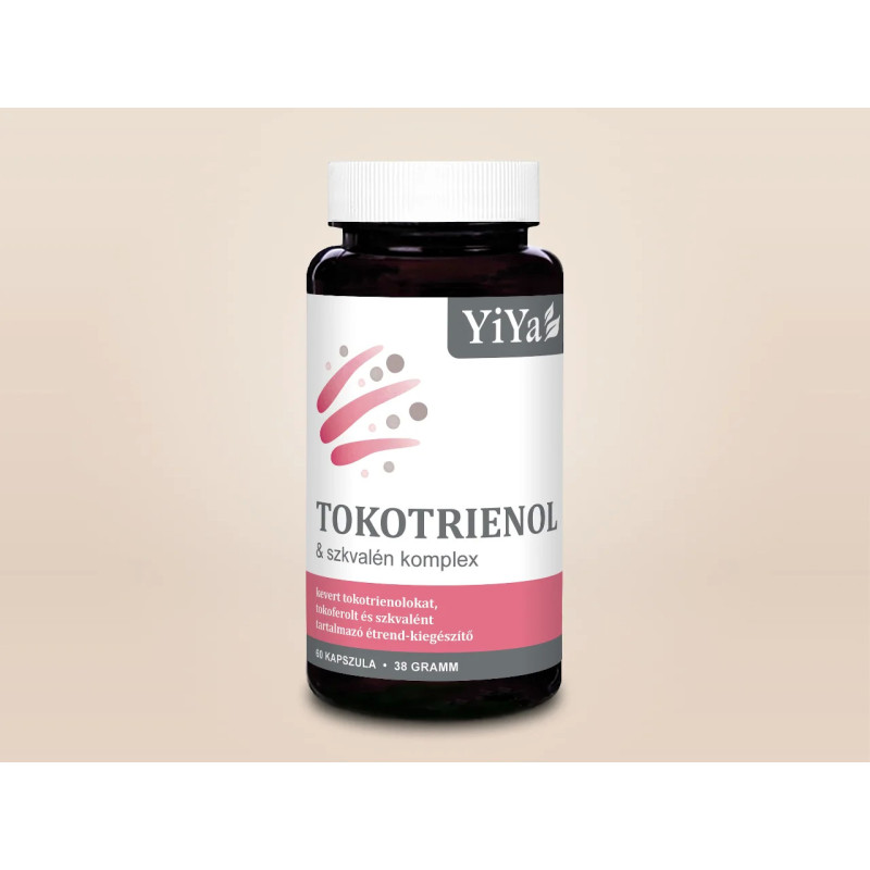 YiYa Tokotrienol & Szkvalén, 60 kapszula – természetes antioxidáns komplex