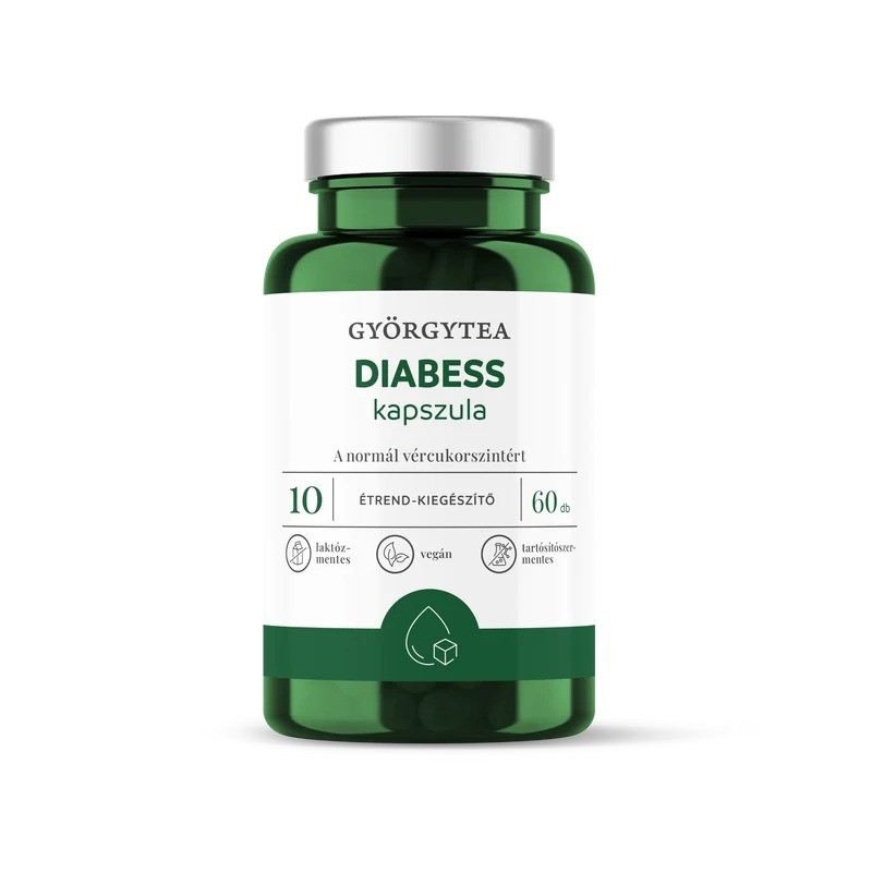Györgytea Diabess, 60 db kapszula