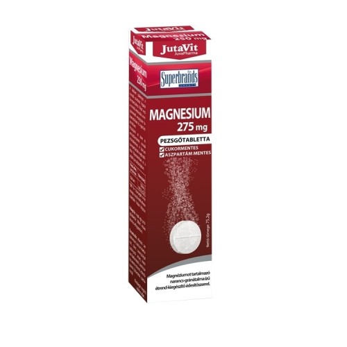 JUTAVIT Magneziu Efervescent 275 mg 18 tablete