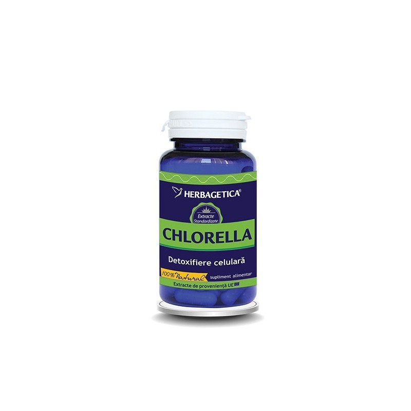 HERBAGETICA, CLORELLA, 30 capsule