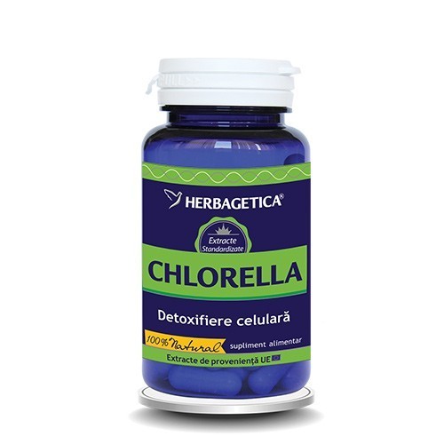HERBAGETICA, CLORELLA, 30 capsule