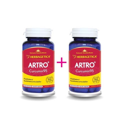 HERBAGETICA, ARTRO+ Curcumin95, 30+30 capsule