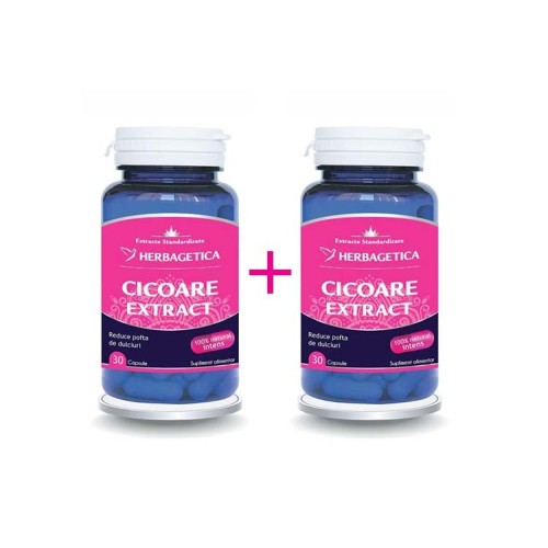 HERBAGETICA, CICOARE EXTRACT, 30+30 capsule