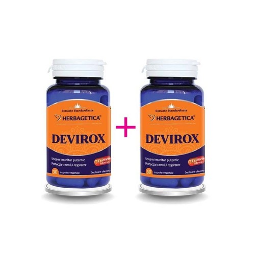 HERBAGETICA, DEVIROX, 30+30 capsule vegetale
