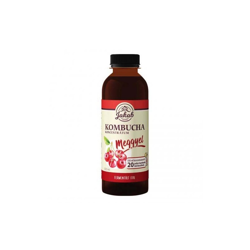 VIVA NATURA, KOMBUCHA Koncentrátum Meggyel, 500 ml