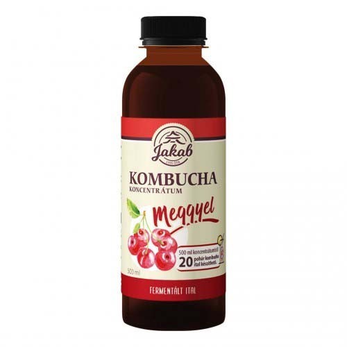 VIVA NATURA, KOMBUCHA Koncentrátum Meggyel, 500 ml