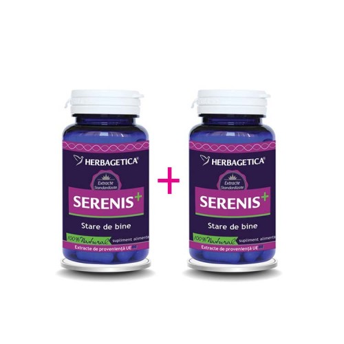 HERBAGETICA, SERENIS+, 60+60 capsule
