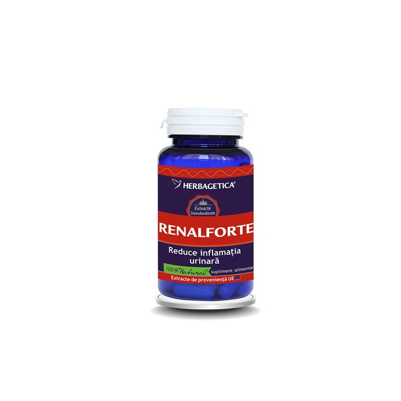 HERBAGETICA, RENALFORTE, 30 capsule