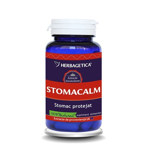 HERBAGETICA, STOMACALM Stomac Protejat, 30 capsule