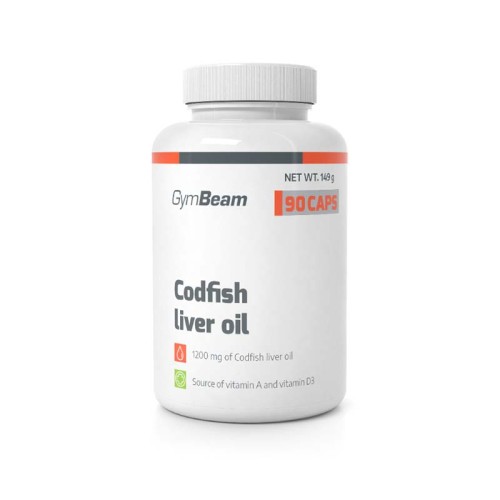 GymBeam, COD FISH májolaj, 90 kapszula