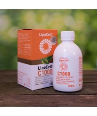 LipoCell C1000 vitamina C cu Lipozomi - Aroma de Orange, Hymato - 250 ml