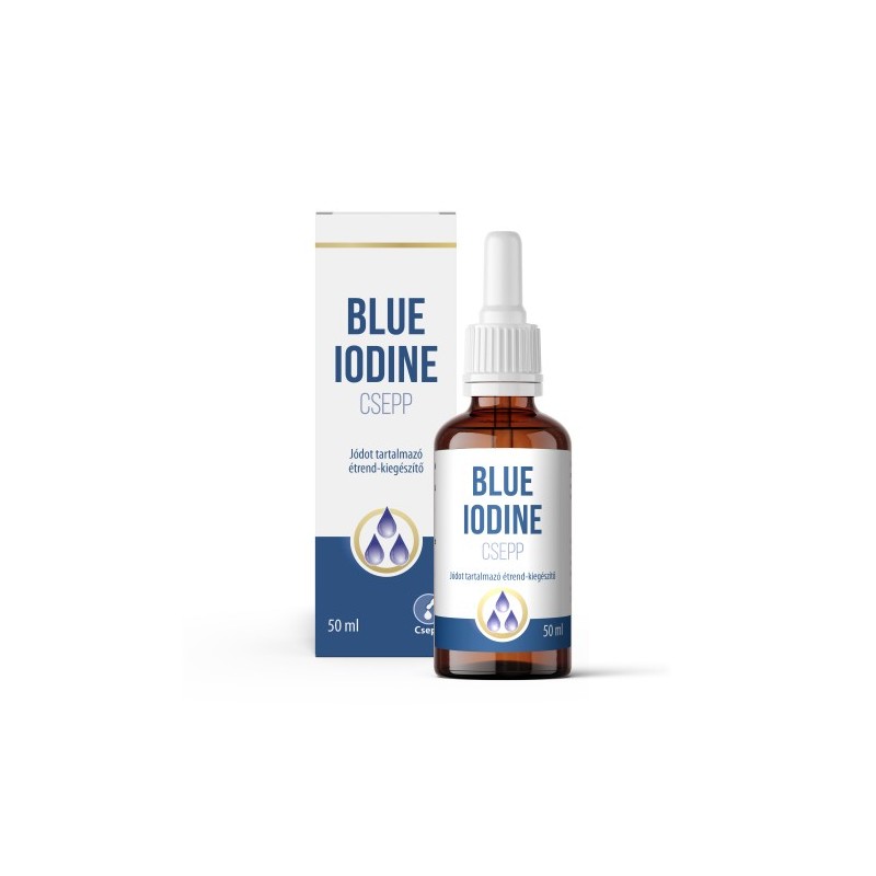 VNATURE, Iod Albastru moderat, picaturi, 50ml, 80 doze