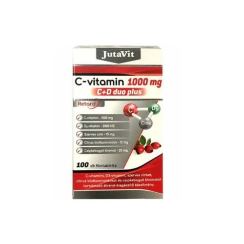 JUTAVIT C-1000mg C+D Duo Plus 100 tabletta