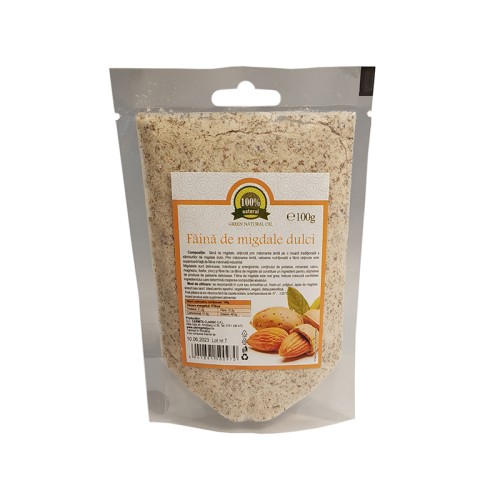 Green Natural Oil, Mandula liszt, 100 g (Carmita Classic)