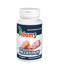 ADAMS, Melatonina sublingual 3 mg, 50 tablete