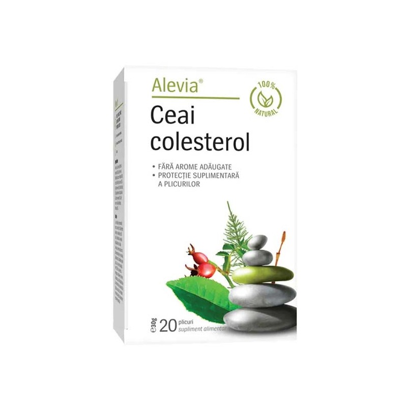 ALEVIA, Ceai Colesterol, 20 plicuri x 1,5 g (30 g)