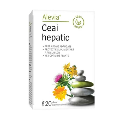 ALEVIA, Ceai Hepatic, 20 plicuri x 1,5 g (30 g)